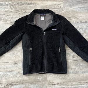 Patagonia Black Sherpa Fleece Jacket